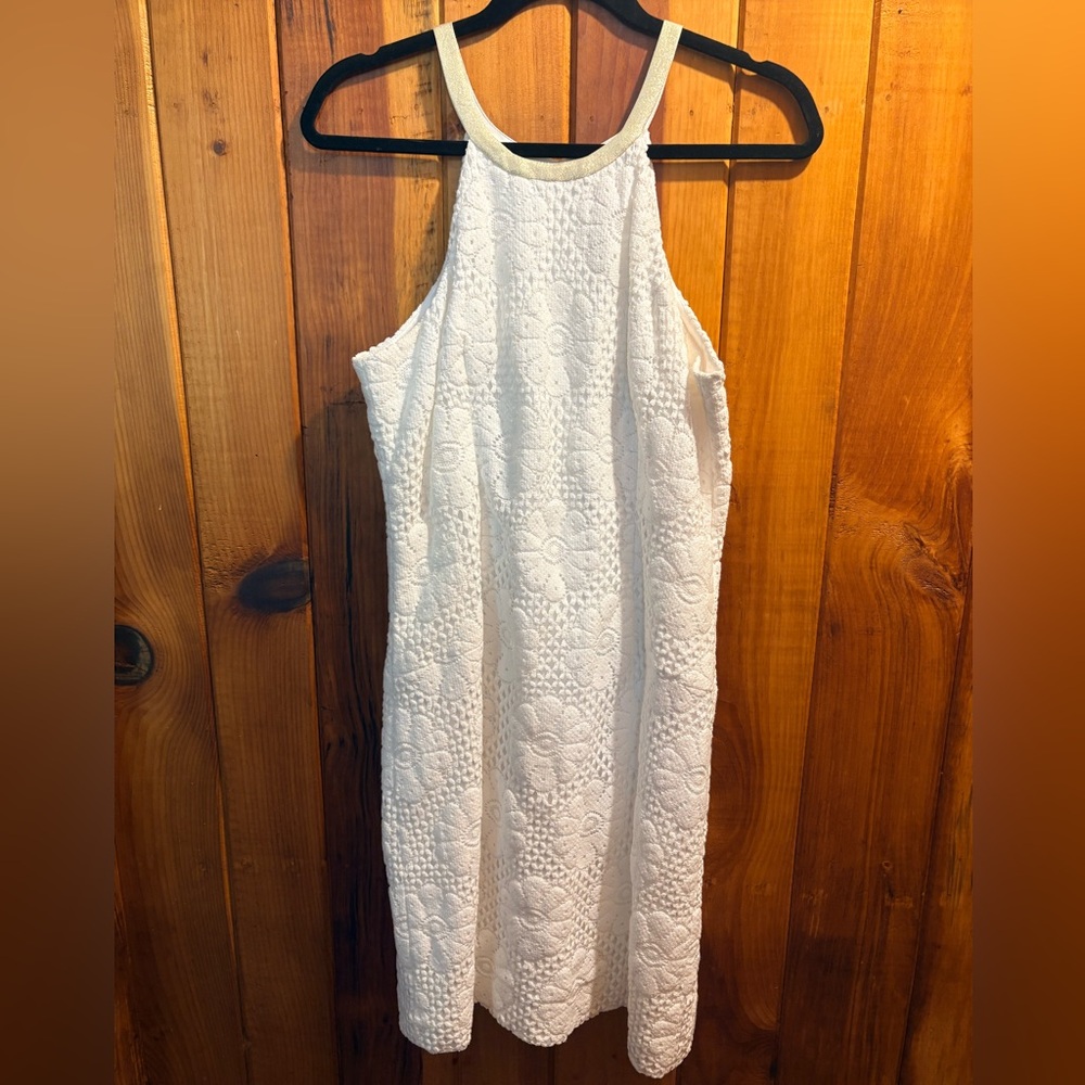 Lilly Pulitzer White Strapless Dress